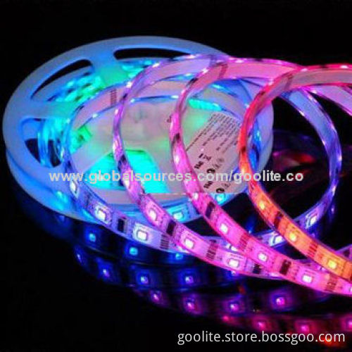 2014, Surprising Price, UCS1903, RGB/30 LEDs, Magic Strip Light, CE & RoHS Approved